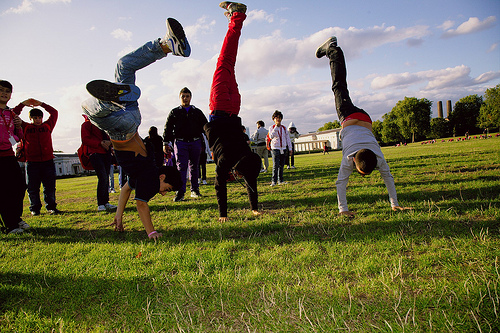 Children playing at Greenwich Park 4